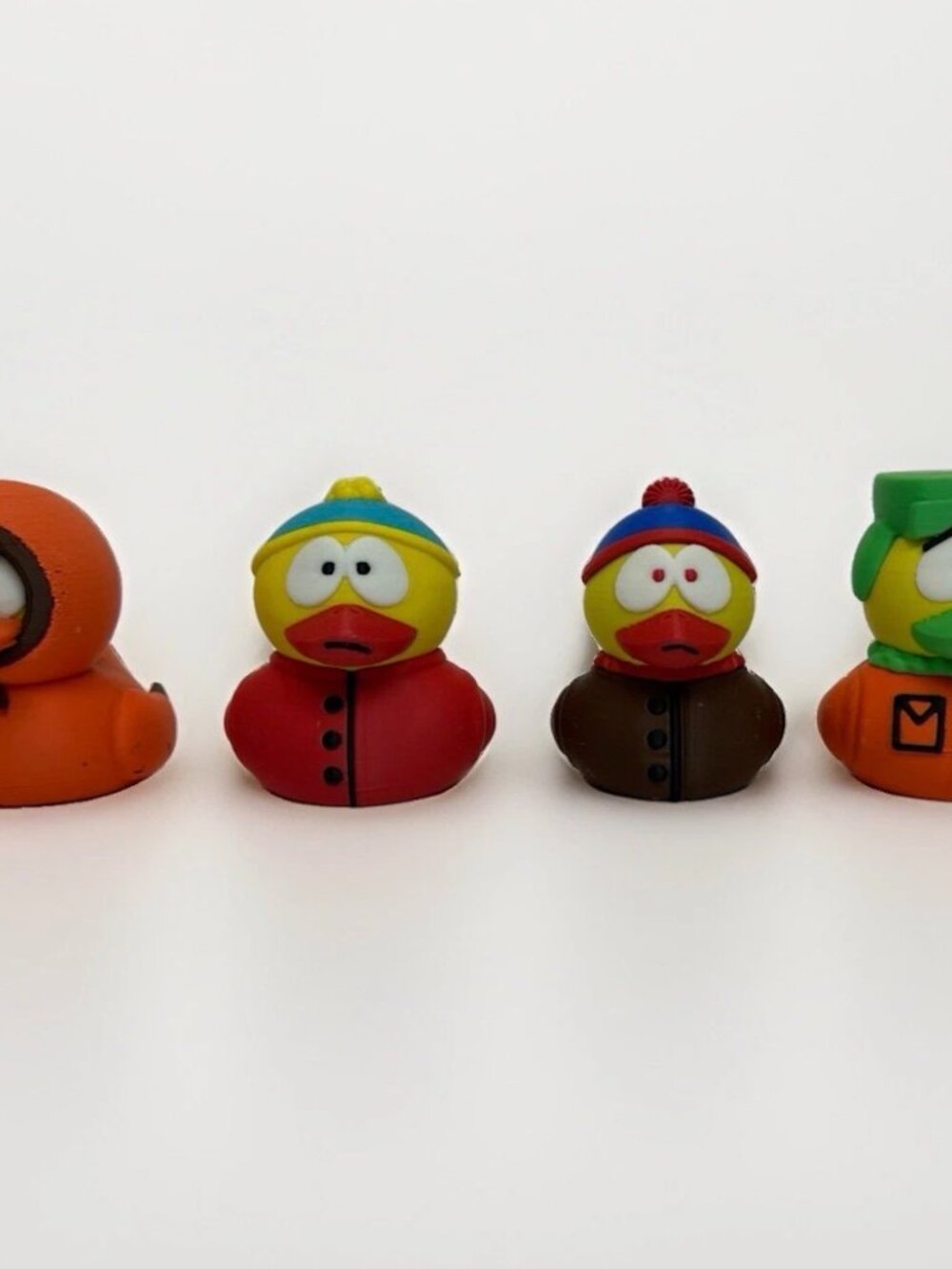 NEW South Park Magnetic Dashboard Ducks Set 4 Kenny Cartman Stan Kyle Quackery